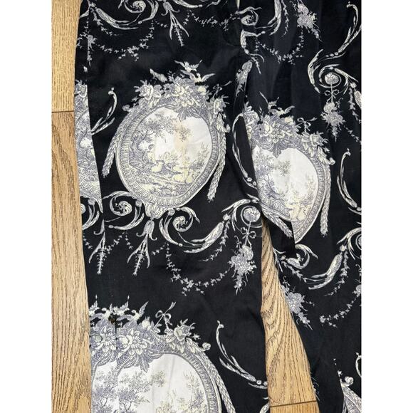 Vintage Signe Paris Printed Pant Size 4 - Picture 2 of 5
